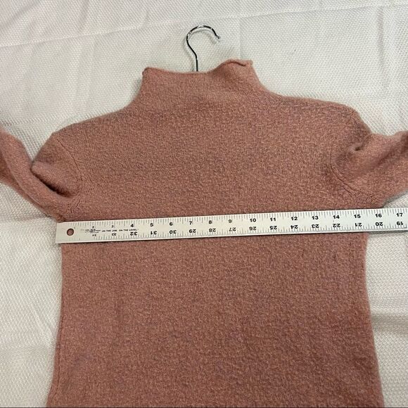 Madewell Pink Merino Wool Alpaca Blend Sweater - Picture 4 of 9